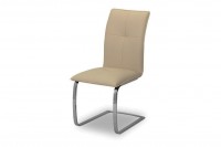 Стул Vyster Цвет: Dark beige  - обитый экокожей, 50*59*93, 4 шт/1 кор