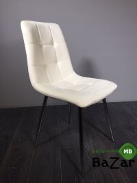 Стул DC798 белый велюр
