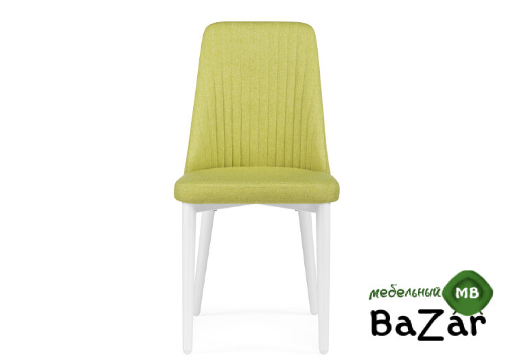 Стул Фена R зеленый / белый