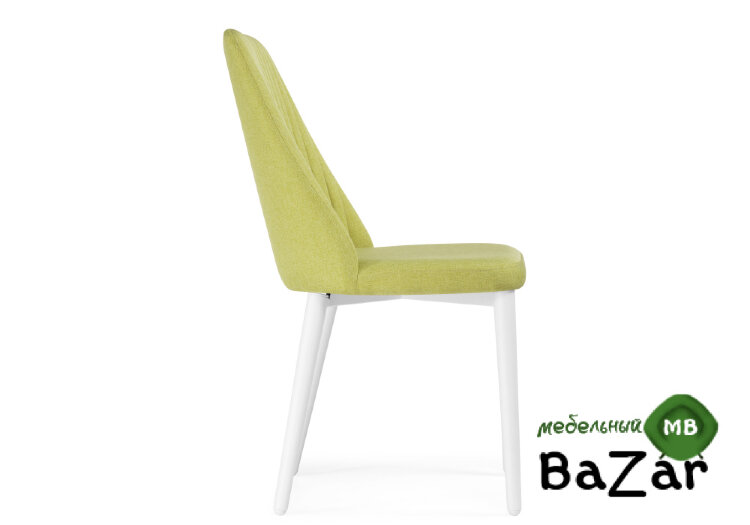 Стул Фена R зеленый / белый