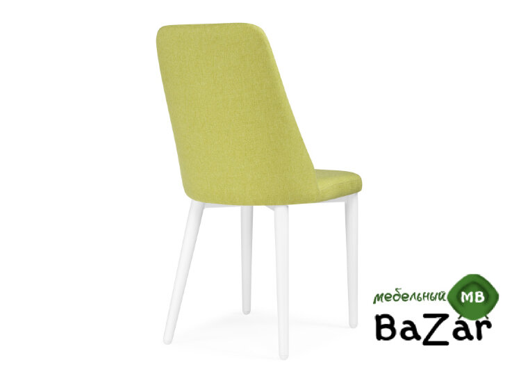 Стул Фена R зеленый / белый