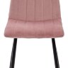 Стул DUBLIN G108-15  пепел розы/ черный каркас, велюр
