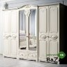 Спальня модульная «Азалия» эмаль золото