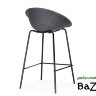 Барный стул Zeta dark grey / black