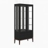 Двухдверный шкаф-витрина MRS603BL Черный Двухдверный шкаф-витрина MRS603BL Черный