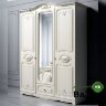 Спальня модульная «Азалия» эмаль серебро