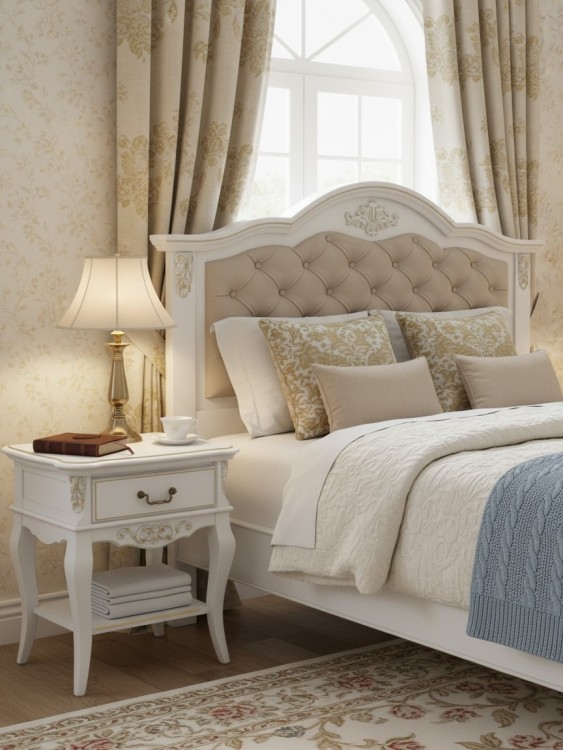 Кровать с мягким изголовьем 140*200 В214