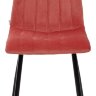 Стул DUBLIN G108-17 живой коралл/ черный каркас, велюр