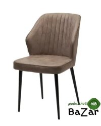 Стул SEATTLE-V Баффало лава, экокожа / черный каркас Стул SEATTLE-V Баффало лава, экокожа / черный каркас