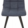 Стул CHILLI SQUARE RU-03 синяя сталь, PU