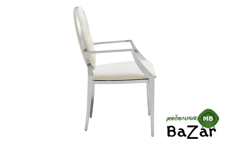 Стул Y110B бежевый бархат