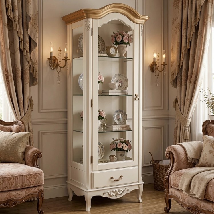 Витрина стеклянная L W602