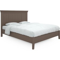 Кровать с жесткой спинкой 140x200 Тесоро коричневая T204Q