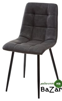 Стул CHILLI RU-08 экокожа антрацит, PU Стул CHILLI RU-08 экокожа антрацит, PU