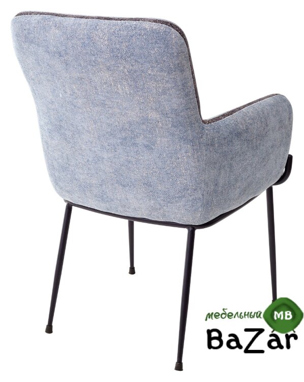 Стул MOTLEY серо-синий, ткань