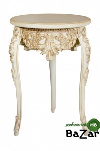 Стол \ консоль под цветы "Версаль" EL 8209 слоновая кость