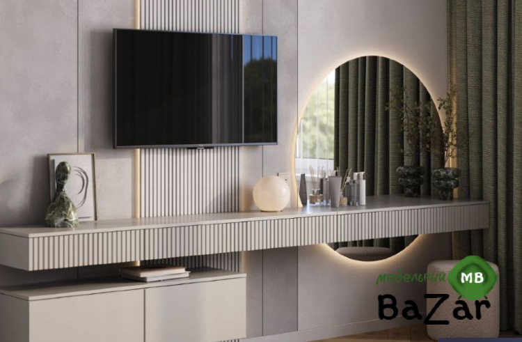  Спальня модульная «Букле» (Фасад ЛДСП)