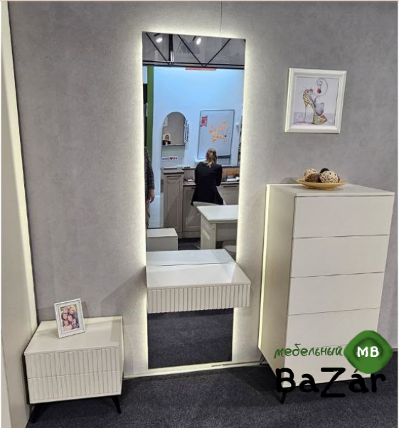  Спальня модульная «Букле» (Фасад ЛДСП)