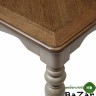 Стол LT T18331 OAK #K558/ MILKY GREY #G48