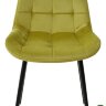 Стул ХОФМАН, цвет оливковый #H25, велюр, черный каркас Стул ХОФМАН, цвет оливковый #H25, велюр, черный каркас