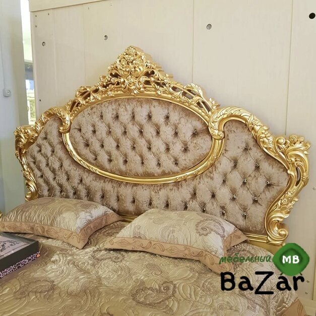 Спальня Версаль Орех с золотом