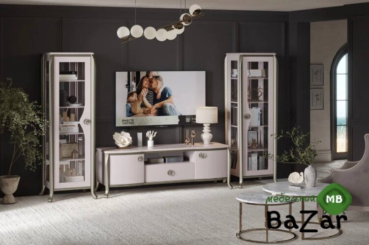 Гостиная "Верона" (ТВ тумба; 2 Пенала)