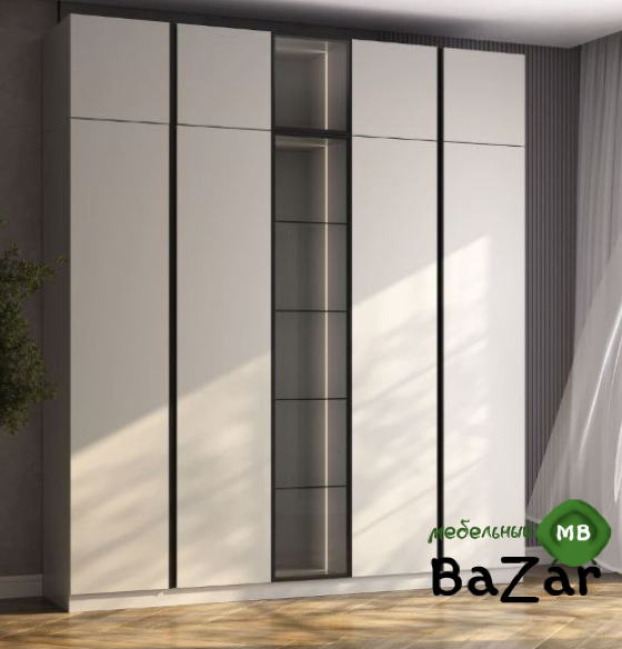  Спальня модульная «Букле» (МДФ, Эмаль Сатин)