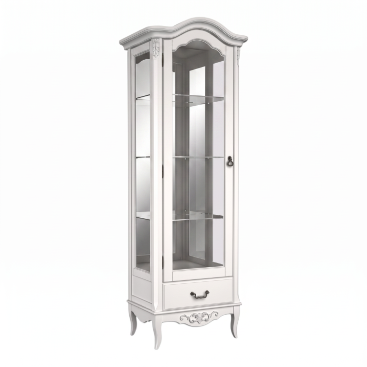 Витрина стеклянная L с зеркалом В602/1
