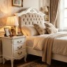 Кровать с мягким изголовьем 180*200 В218