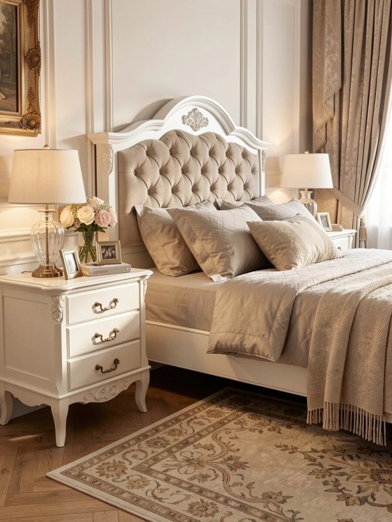 Кровать с мягким изголовьем 180*200 В218