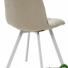 Стул CHILLI SQUARE бежевый, ткань UF860-01B/белый Стул CHILLI SQUARE бежевый, ткань UF860-01B/белый