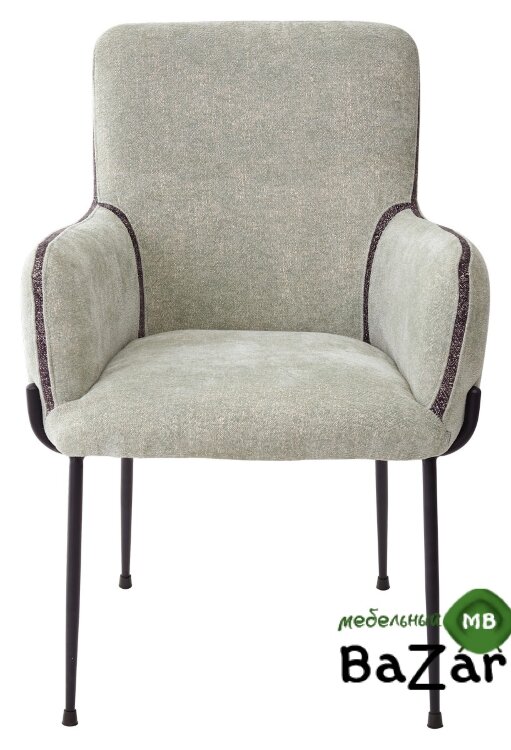 Стул MOTLEY серо-зеленый, ткань