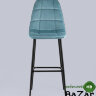 Стул барный Тейлор велюр пыльно-голубой Стул барный Тейлор велюр пыльно-голубой