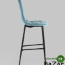 Стул барный Тейлор велюр пыльно-голубой Стул барный Тейлор велюр пыльно-голубой