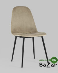 Стул Норман велюр капучино