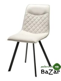 Стул TEXAS HK017-01 серо-белый, PU