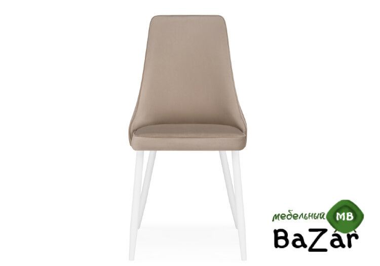 Стул Лана бежевый / белый Стул Лана бежевый / белый