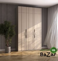  Спальня модульная «Шато» (МДФ, Эмаль Мокко)