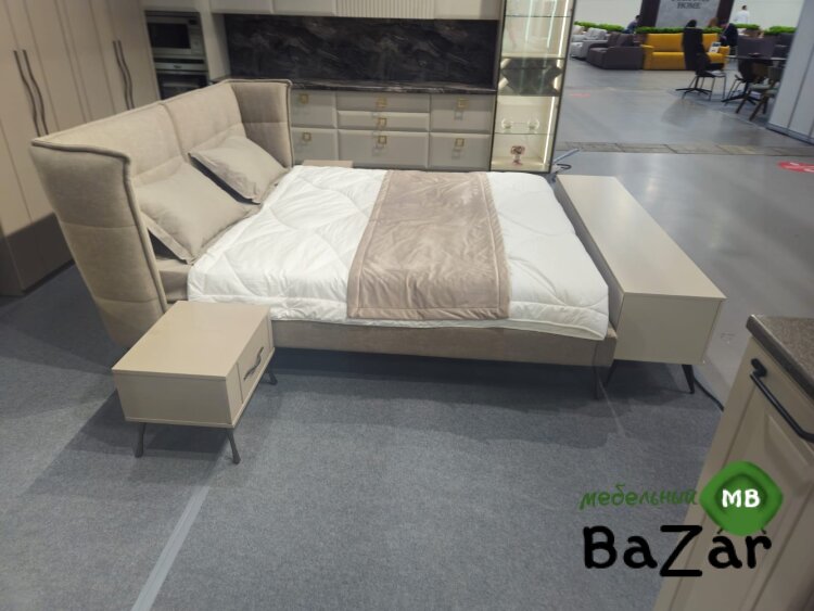  Спальня модульная «Шато» (МДФ, Эмаль Мокко)