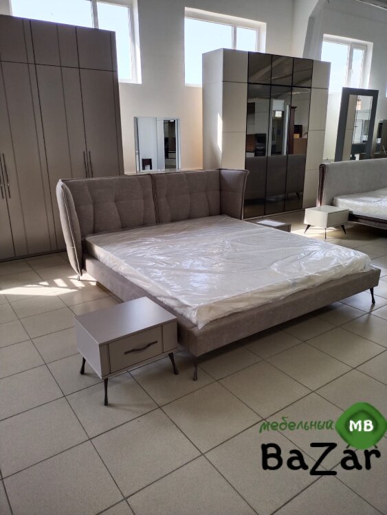  Спальня модульная «Шато» (МДФ, Эмаль Мокко)