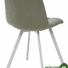 Стул CHILLI SQUARE UF860-11B мятный, ткань/ белый каркас