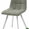 Стул CHILLI SQUARE UF860-11B мятный, ткань/ белый каркас