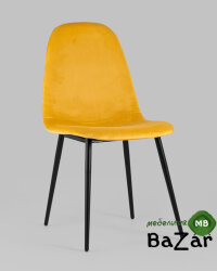 Стул Норман велюр оранжевый