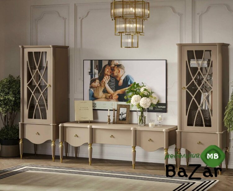 Гостиная "София" (ТВ тумба; 2 Пенала)