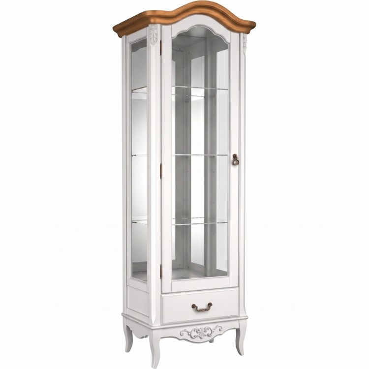 Витрина стеклянная L с зеркалом W602/1