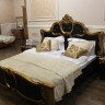Спальня "Барокко" 5-х ств. шкаф,  корень ореха 180*200 (Ю)