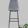 Стул барный Тейлор велюр серый Стул барный Тейлор велюр серый