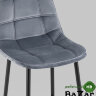 Стул барный Тейлор велюр серый Стул барный Тейлор велюр серый