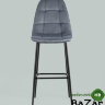 Стул барный Тейлор велюр серый Стул барный Тейлор велюр серый