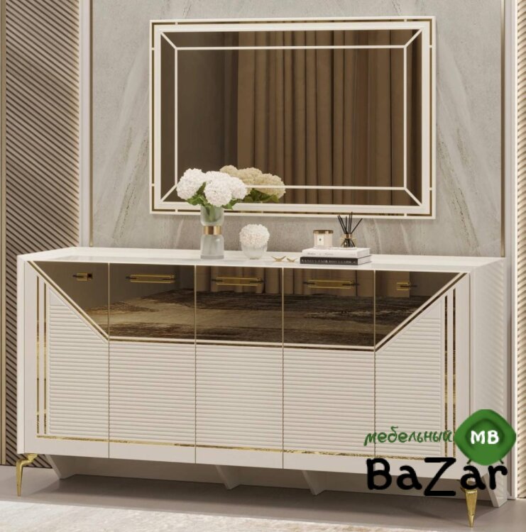 Комод с зеркалом "Стефани"